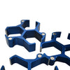 NEW Accu-Collet 25218 Magnetic Parallel Lathe Chuck Stop 5pc Set 15mm-35mm Blue