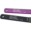 Lot of 3 EZE-LAP Diamond Hone & Stone Sharpener Set Coarse Medium Super Fine USA