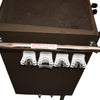 Kennedy 21040B 4-Drawer K1800 Industrial Rolling Tool Cabinet Brown Wrinkle USA