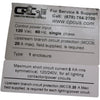 Emerson CPC E2 CX100 Industrial Control Panel Enclosure 610-3759 30 Contactor