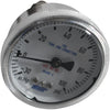 WIKA 316L Stainless Steel Vacuum Pressure Gauge 30 inHg to 100 PSI Grade A