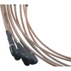 Pack of 3 NEW Pasternack PE3C3351/HS-36 BNC Male to SMB Plug RG316-DS Coax 36''