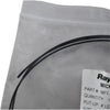 NEW Raychem Microfit MFT-#33X4'-BLK Black Polyolefin Heat Shrink Tubing 4ft