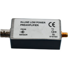 Mistras IL-LP-WS In-Line Low Power AE Preamplifier 26dB 65-1100kHz BNC SMA