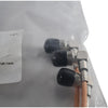 Pack of 3 NEW Pasternack PE3044LF-12 BNC Male Right Angle RG142 Coax Cable 12in