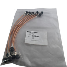 Pack of 6 NEW Pasternack PE3495-12 BNC Male to BNC Male RG142 Coax Jumper Cable 12in
