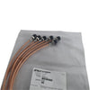 Pack of 6 NEW Pasternack PE3495-12 BNC Male to BNC Male RG142 Coax Jumper Cable 12in
