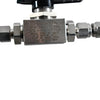 Swagelok SS-4SKPS4 Ball Valve 316 Stainless 6000 PSIG NW16 KF Vacuum Flange