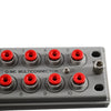 SMC KDM10-04 Pneumatic Multi Connector 10 Station 4mm One Touch Fittings