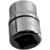 Williams B-614 Shallow Socket 7/16 SAE 6-Point 3/8 Drive USA