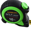 Komelon SL2816 Self Lock Tape Measure 16 ft 3/4 inch Nylon Coated
