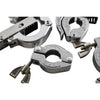 MKS HPS ISO-KF NW16 NW25 NW40 Vacuum Flange Clamp Lot NW 16 25 40