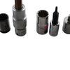 Lot of 7 Socket Drivers Hex Bit Spline Torx 1/4 3/8 1/2 Drive
