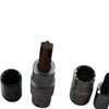 Lot of 7 Socket Drivers Hex Bit Spline Torx 1/4 3/8 1/2 Drive