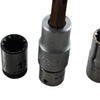 Lot of 7 Socket Drivers Hex Bit Spline Torx 1/4 3/8 1/2 Drive