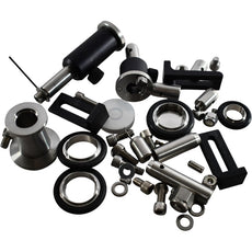 Mixed Lot Thorlabs Optical Mounting Hardware Posts Clamps KF Vacuum Flanges