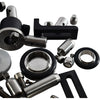 Mixed Lot Thorlabs Optical Mounting Hardware Posts Clamps KF Vacuum Flanges