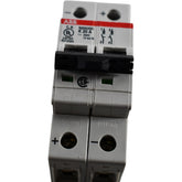 NEW ABB S202UDC-K20 Miniature Circuit Breaker 2 Pole 20A 250VDC UL489 K Curve