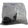Pack of 2 NEW Festo 564696 QBY-1/4-3/8-U Push-In Y-Fitting 1/4 NPT Male to 3/8 Tube