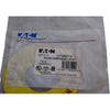 NEW Eaton HT8RP79 Round Emergency Stop 70mm Yellow Legend Plate HT800 30mm