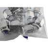 Pack of 10 NEW Festo QB-1/4-1/2-U Push-In Fitting 567771 1/4 NPT to 1/2 Tube
