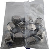 Pack of 10 NEW Festo QB-1/4-1/2-U Push-In Fitting 567771 1/4 NPT to 1/2 Tube