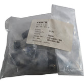 Pack of 10 NEW Festo QBL-1/4-3/16-U Push-In L-Fitting 533294 1/4 NPT 3/16 Tube