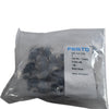 Pack of 10 NEW Festo QBL-1/4-3/16-U Push-In L-Fitting 533294 1/4 NPT 3/16 Tube