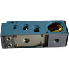 MAC Valves 82A-0A-BRA 82 Series Plug-In Pneumatic Manifold Sub-Base 1/4'' NPTF
