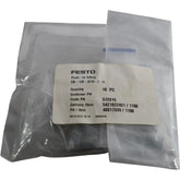 Pack of 10 NEW Festo QB-1/8-3/16-I-U 572315 Push-In Fitting 1/8 NPT 3/16 Tube
