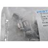 Pack of 10 NEW Festo QB-1/8-3/16-I-U 572315 Push-In Fitting 1/8 NPT 3/16 Tube