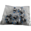 Pack of 10 NEW Festo QSS-4 153157 Push-in Bulkhead Connector 4mm