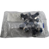 Pack of 5 NEW Festo QBT-3/8-1/4-U 533317 Male Branch Tee 3/8 NPT to 1/4 Fittings