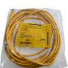 NEW Turck PKG 3M-4-WS 4T M8 Female to M12 Male 90 Angled Cordset U0927-05