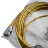 NEW Turck RK 4.4T-5/S618/S3090 M12 Eurofast Female to Bare End 5m Yellow Cable