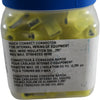 Pack of 50 NEW Thomas & Betts Sta-Kon RC10-250A Flag Disconnect 12-10 AWG Yellow