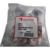 Pack of 5 NEW Carling Technologies 2GM51-73XG DPDT Toggle Switch 15A 125V