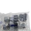 Pack of 5 NEW Festo QBY-1/2-3/8-U 564704 Push-in Y-Fitting 3/8 NPT