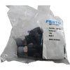 Pack of 5 NEW Festo QBY-1/2-3/8-U 564704 Push-in Y-Fitting 3/8 NPT