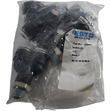 Pack of 5 NEW Festo QBY-1/4-1/2-U 564697 Push-in Y-Fitting 1/2 Tube 1/4 NPT