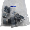 Pack of 3 NEW Festo QBY-1/2-3/8-U 564704 Male Y Push-In Pneumatic Fitting