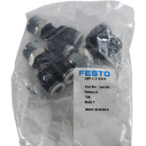 Pack of 3 NEW Festo QBY-1/2-3/8-U 564704 Male Y Push-In Pneumatic Fitting