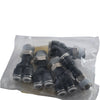 Pack of 5 NEW Festo QBY-3/8-1/4-U 564698 Male Y Push-In Pneumatic Fitting