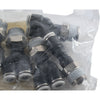 Pack of 5 NEW Festo QBY-3/8-1/4-U 564698 Male Y Push-In Pneumatic Fitting