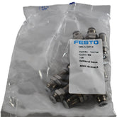 Pack of 10 NEW Festo QBS-5/32T-U 564748 Push-In Bulkhead Connector Union