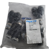 Pack of 5 NEW Festo QBY-3/8-1/2-U 564702 Male Y Push-In Pneumatic Fitting