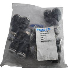 Pack of 5 NEW Festo QBY-3/8-1/2-U 564702 Male Y Push-In Pneumatic Fitting