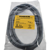 NEW Turck RSC 578-3M U0319-603 eurofast M12 DeviceNet Thin Cable 3m Grey