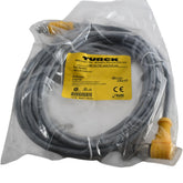 NEW Turck RKS 4.4T-4-WSS 4.4T eurofast Shielded Cordset M12 4m Gray
