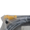 NEW Turck RKS 4.4T-4-WSS 4.4T eurofast Shielded Cordset M12 4m Gray